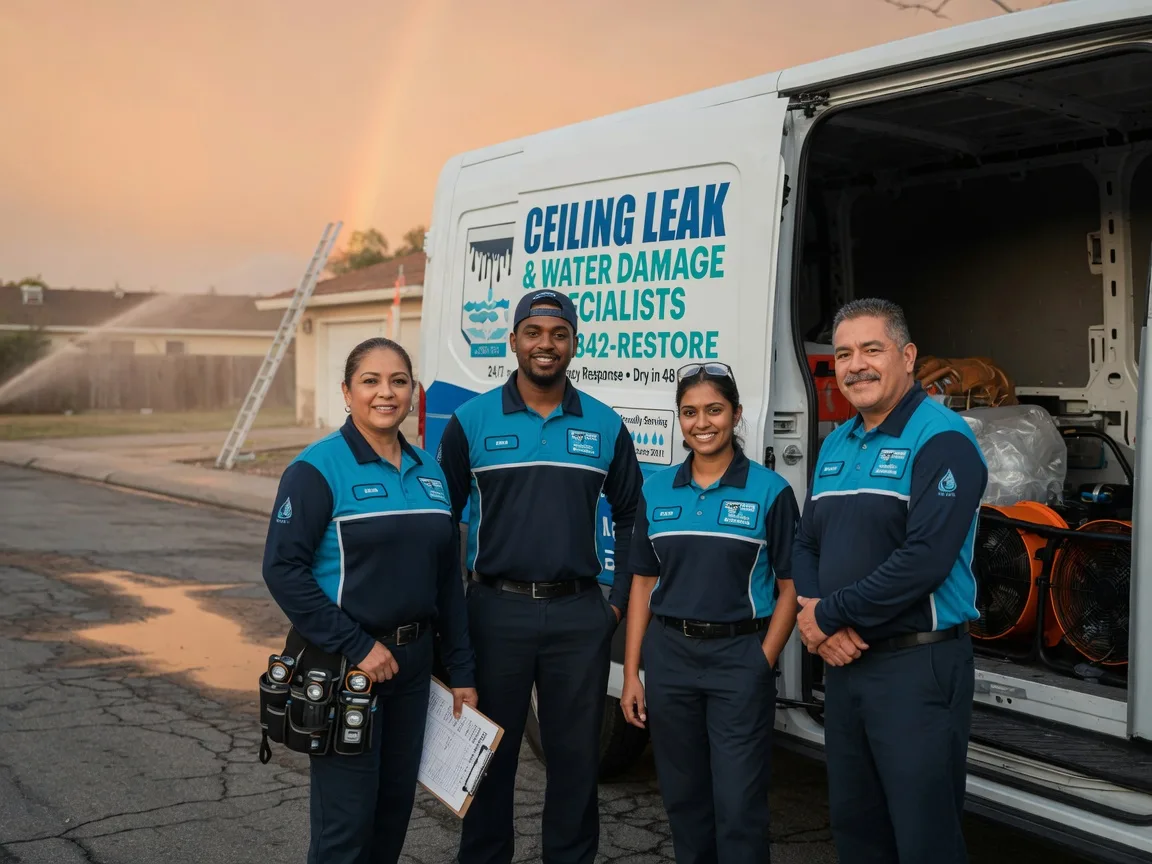 Ceiling Leak Cleanup company in Barberton, OH