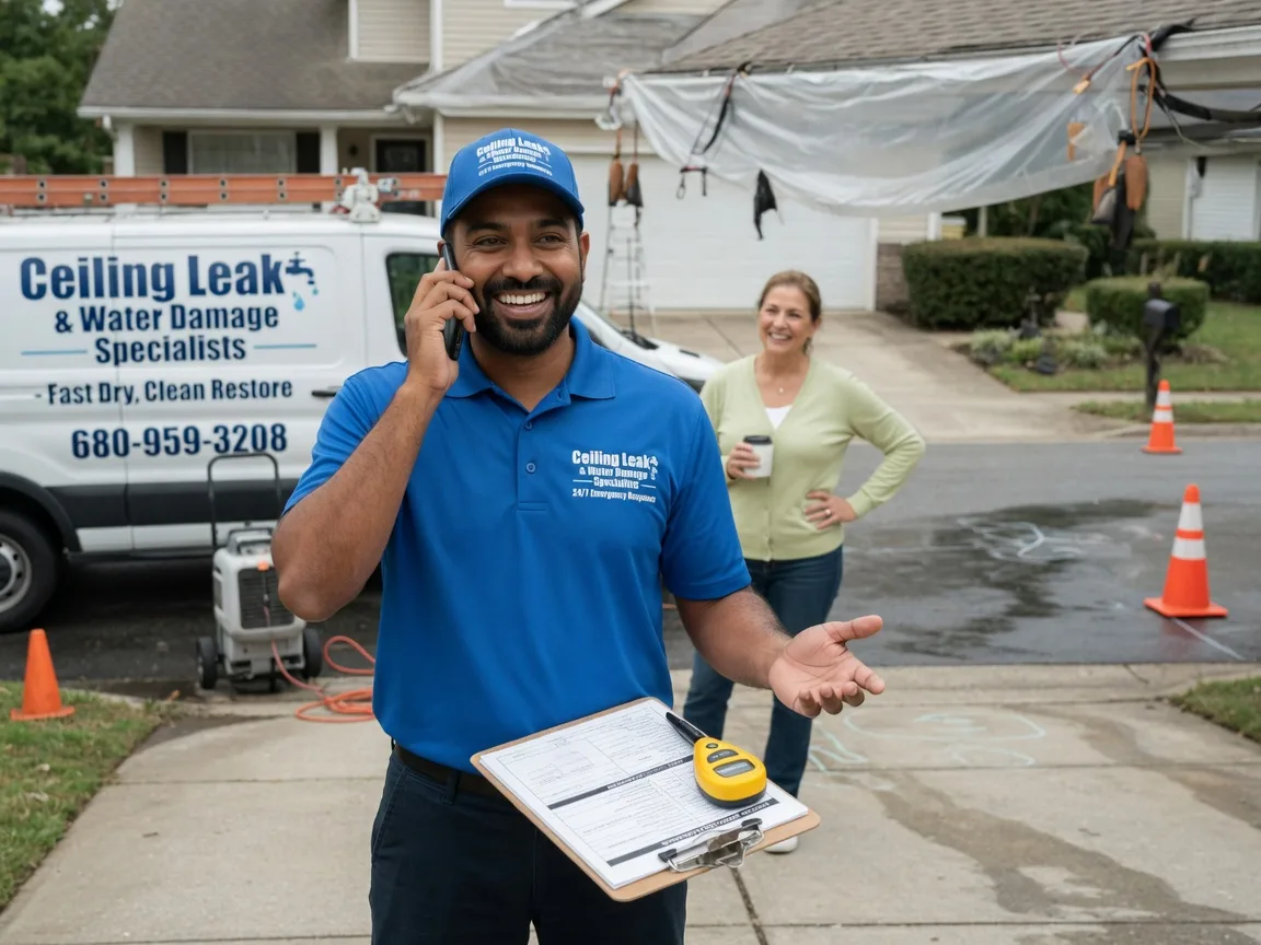 Ceiling Leak Cleanup Barberton, OH FAQs